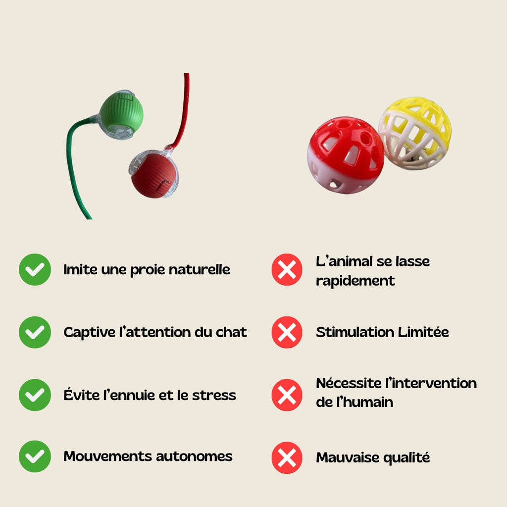 Balle Interactive Pour Chat