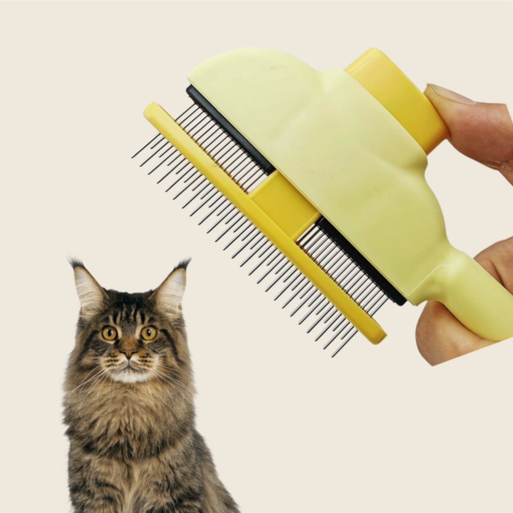 Brosse Anti-Poils Pour Chat